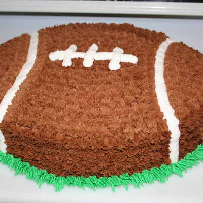 Superbowl Football Cake