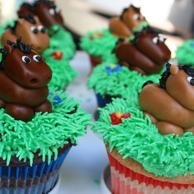 Horse Cupcakes