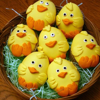 Chick Cupcakes