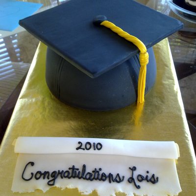 College Graduation Cake