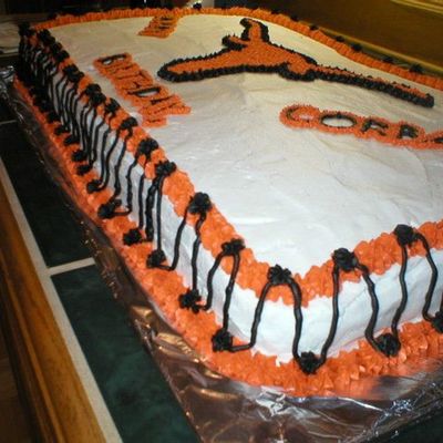 Longhorn B-Day Cake