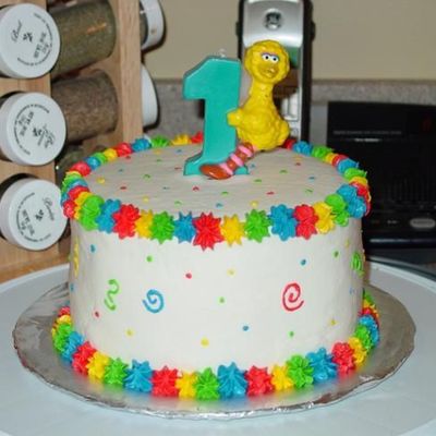 Sesame Street Smash Cake