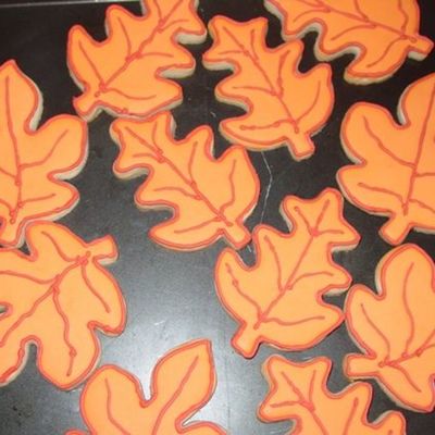 Orange Fall Leaves