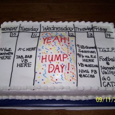Hump Day Cake
