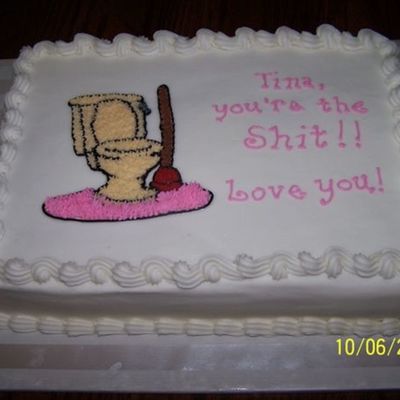 Toilet Cake