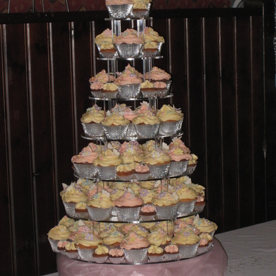 Cupcake Wedding Cake