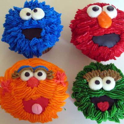 Sesame Street Cupcakes