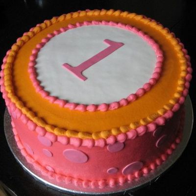 First Birthday Polka Dots