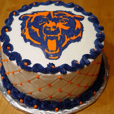 Bears Superbowl Cake