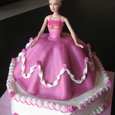 Barbie Birthday Cake