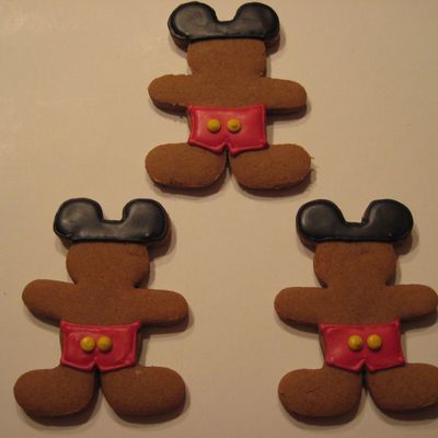 Mickey Gingerbread Boys