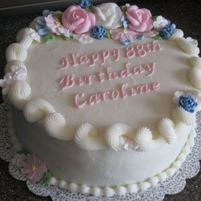 Gram's Birthday Cake