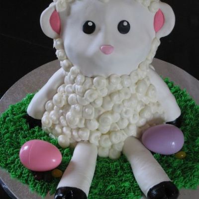 Easter Lamb Cake