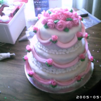 Friends Wedding Cake
