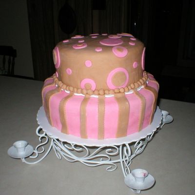 Pink And Brown Baby Girl