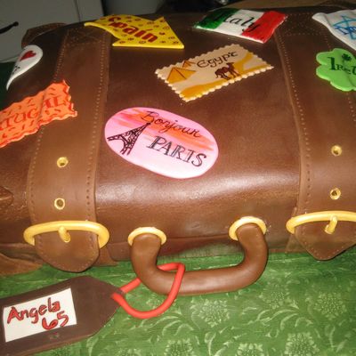 Luggage Cake
