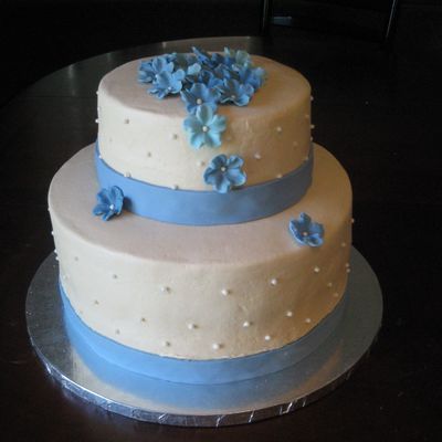 Simple Blue Wedding