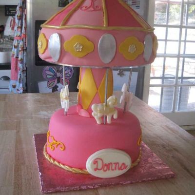 Carousel Cake