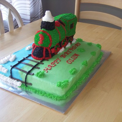 3D Train Cake