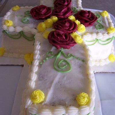 Easter Cross Cake