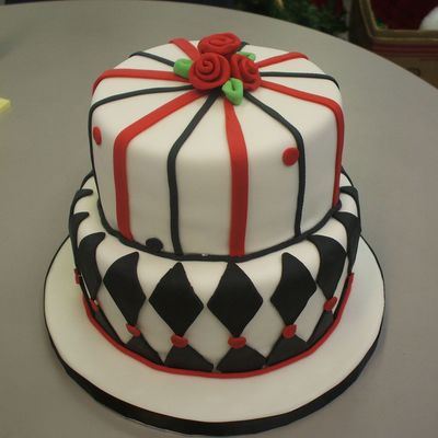 My First Topsy-Turvy Cake