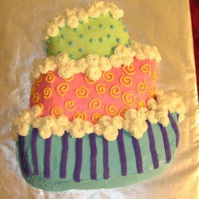 Topsyturvy Cake