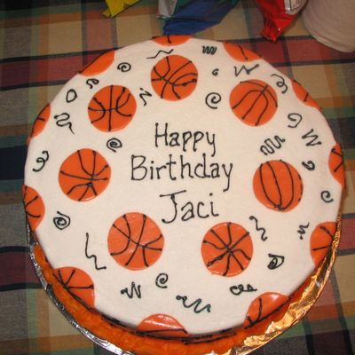 Basketball Cake