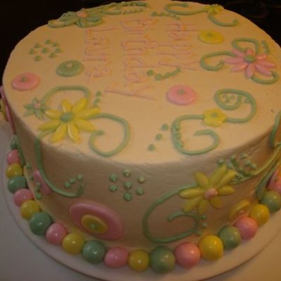 Fun Whimsy Birthday Cake!
