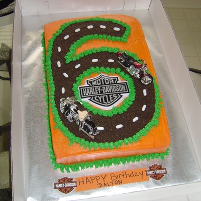 Dalton's Harley Davidson Cake