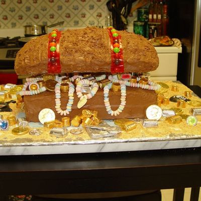Treasure Chest Cake For Jaydon