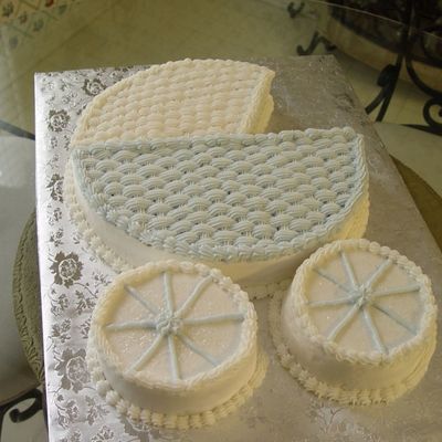 Baby Carriage Cake For Amanda