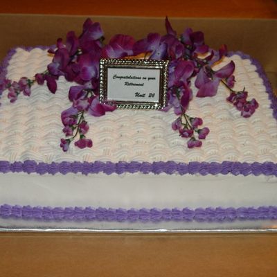 Retirement Party Cake