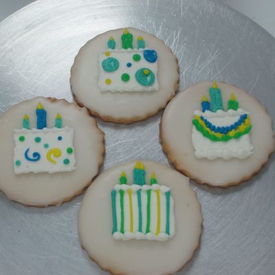Birthday Cake Cookies