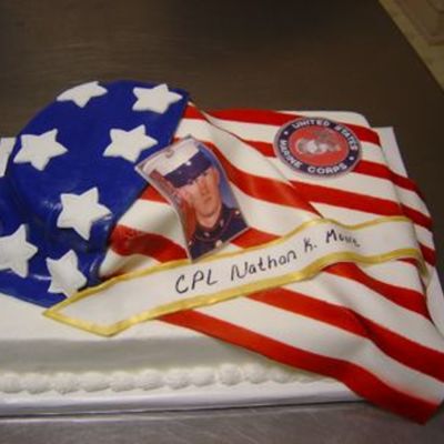 Flag Cake