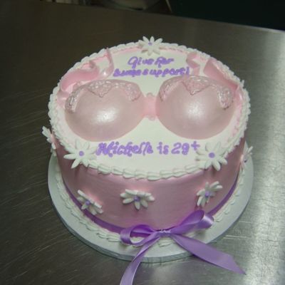 Small Bra Cake