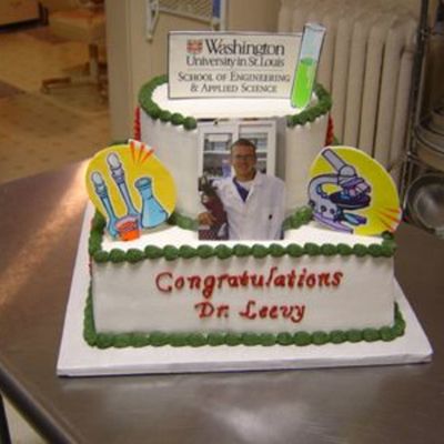 Dr Of Science Grad Cake