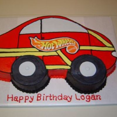 Cut Out Hot Wheels Car