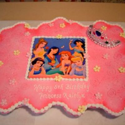 Princess Cupcake Cake