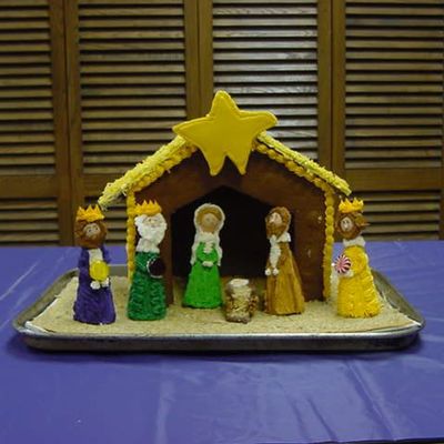 Gingerbread Nativity