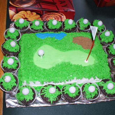 Golf Tournament Cake
