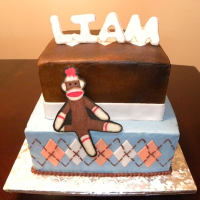 Sock Monkey Shower
