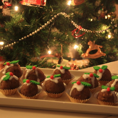 Mini Christmas Puddings