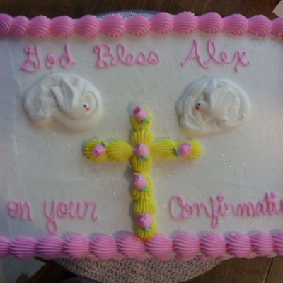 Confirmation Cake