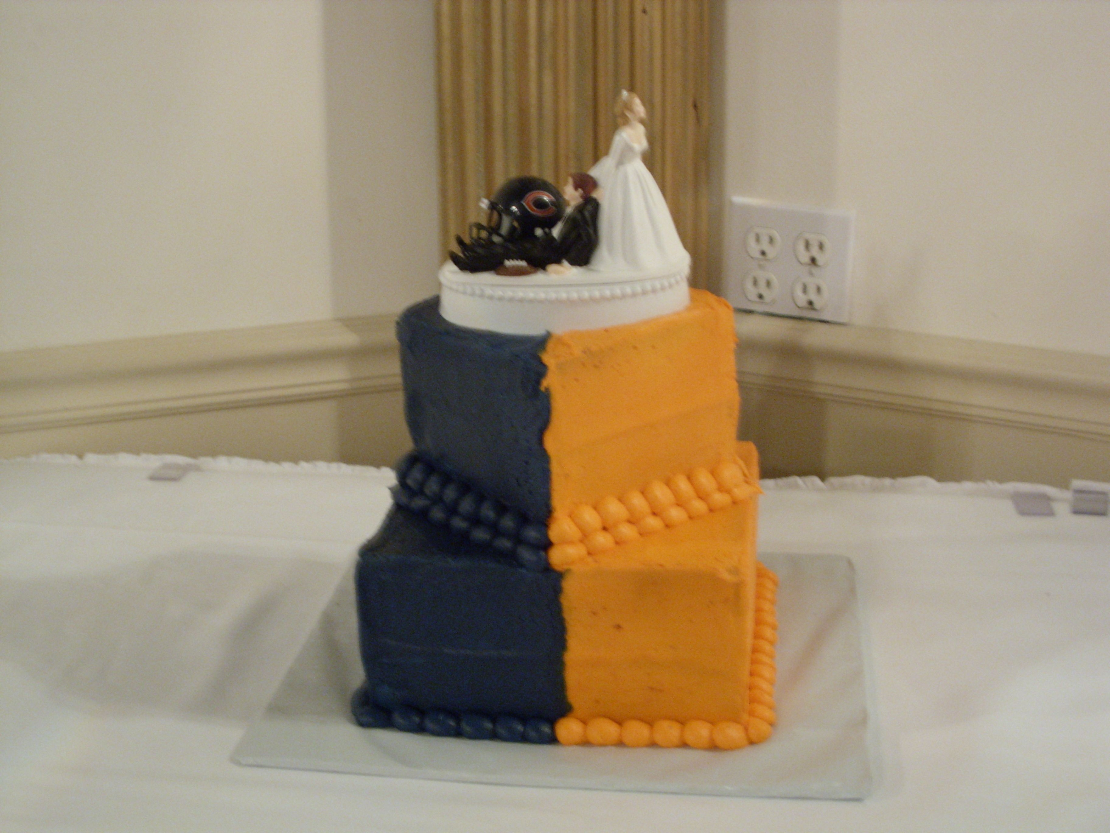 Chicago Bears Grooms Cake