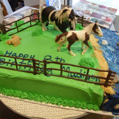 Horse Birthday Cake