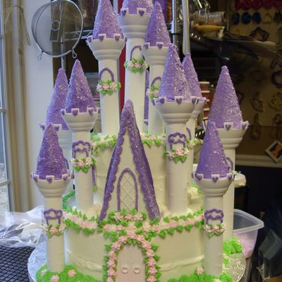 Princess Castle Cake