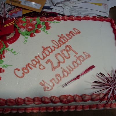 2009 Graduation Cake