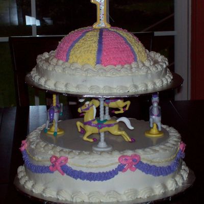 Carousel Cake