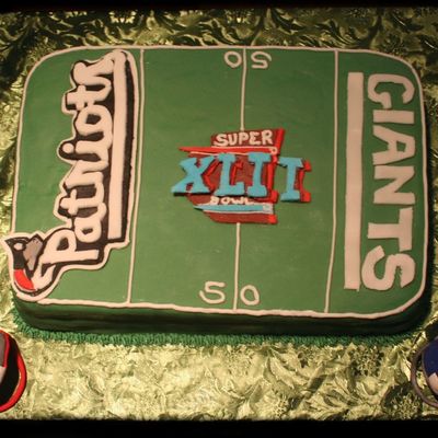 Super Bowl Cake