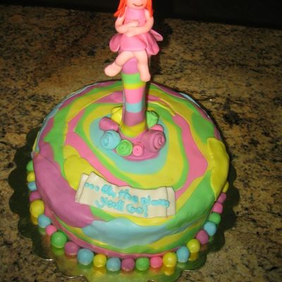 Dr. Seuss Inspired - Oh..the Places You'll Go - Goodbye Cake For Nichol